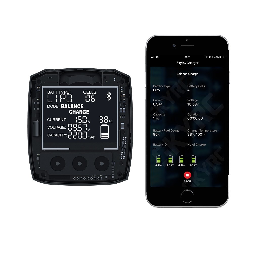 SkyRC B6 Nano 15A/320W Bluetooth Computerlader