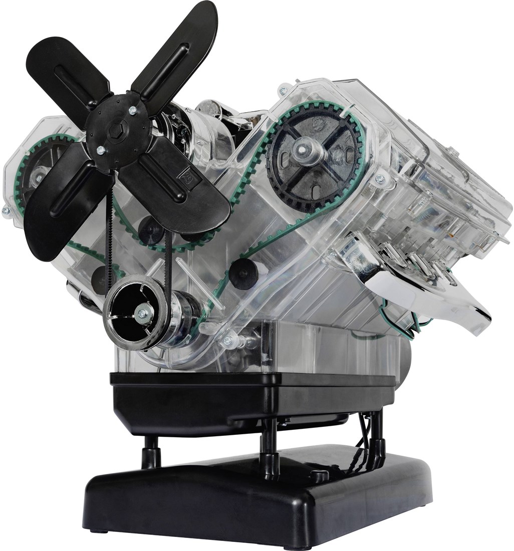 Franzis V8-motor byggesett