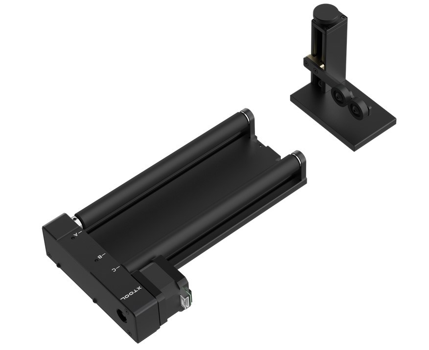 xTool D1 Rotary Attachment 2 RA2 elefun.no Radiostyrt hobby