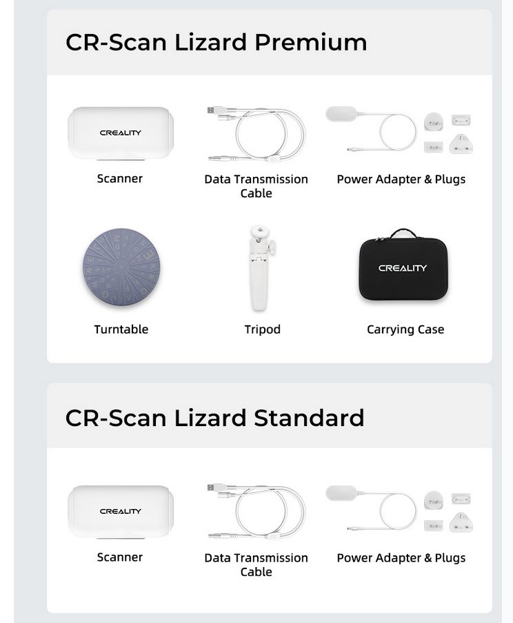 Creality CR-Scan Lizard Premium Version