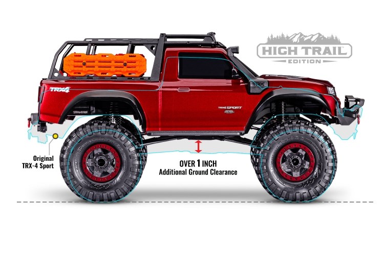 Traxxas TRX-4 Sport High Trail Red 1/10 RTR