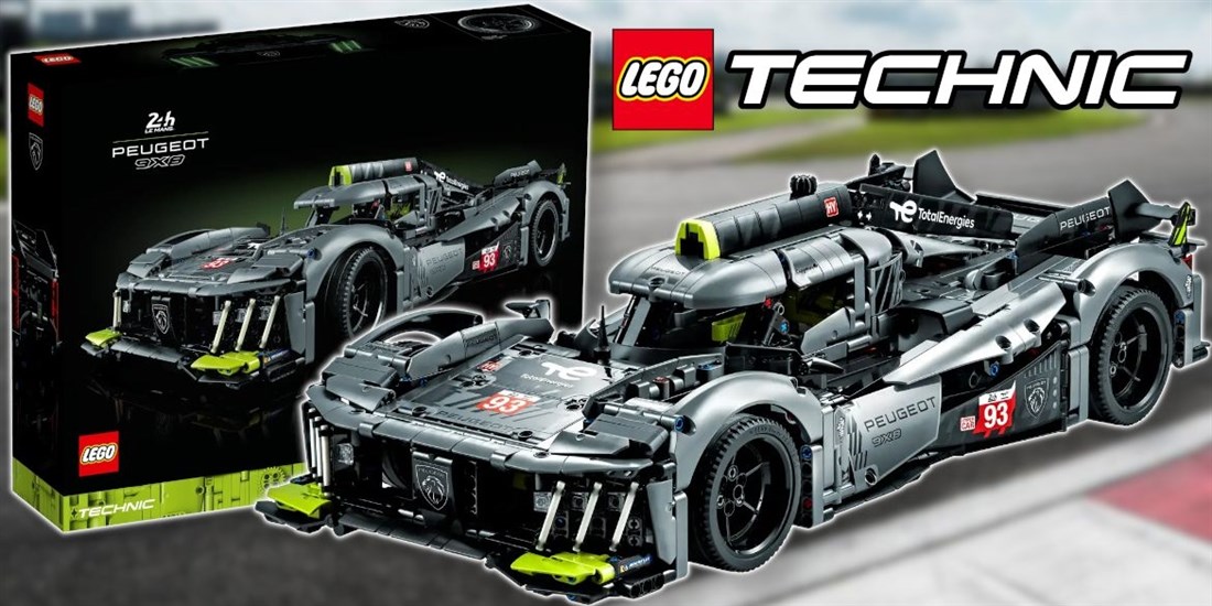LEGO Peugeot 9X8 - 24H Le Mans Hybrid Hypercar
