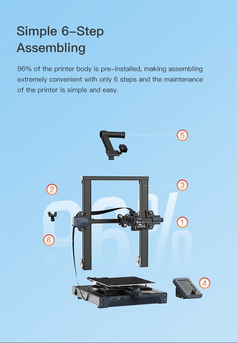 Creality Ender-3 S1 - 3D-Printer