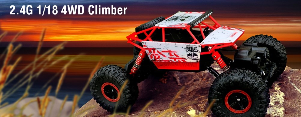 HB Rock Crawler 1:18 Rd - RTR