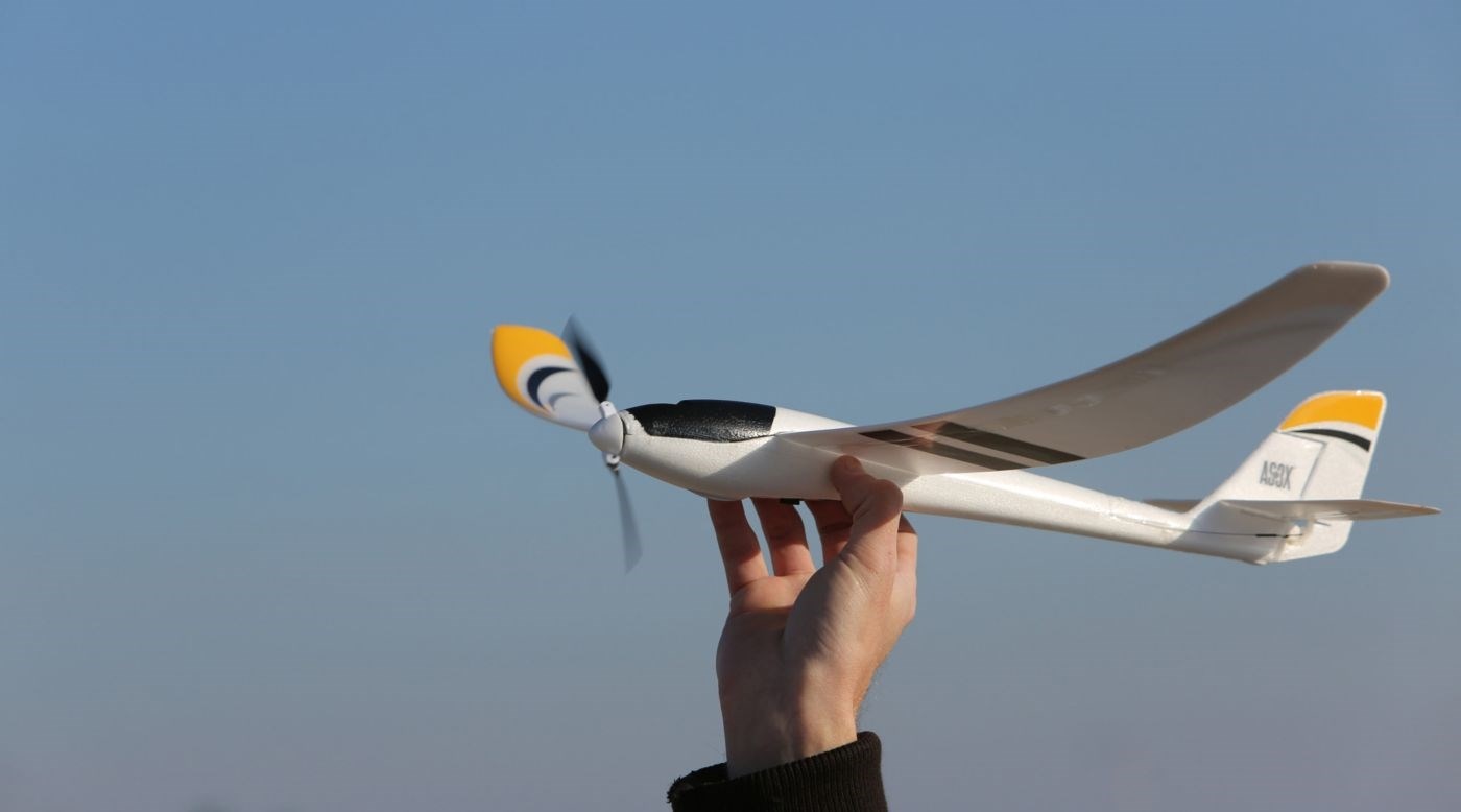 E-Flite UMX Radian BNF m/ AS3X Teknologi