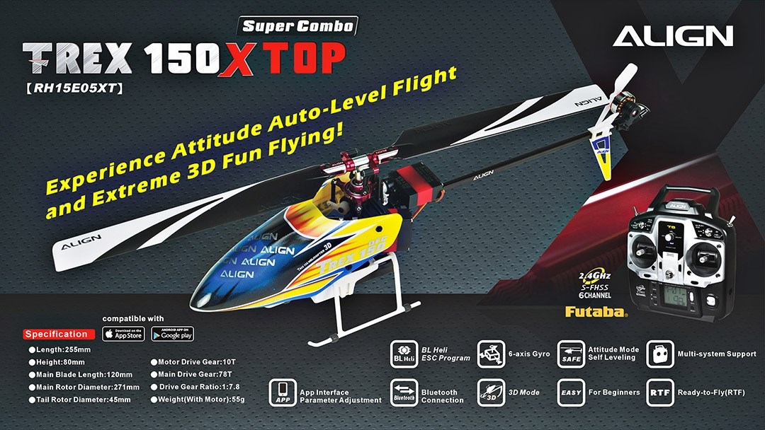 Align T-Rex 150X Top :: Komplett