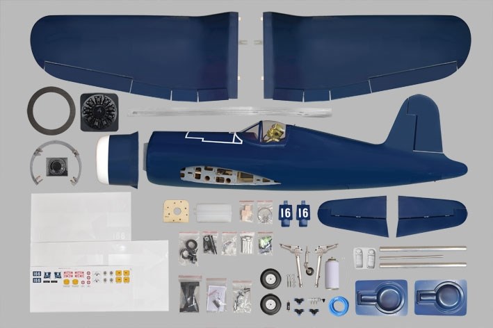 Phoenix Model F4U Corsair 1.20/20cc Warbird ARF