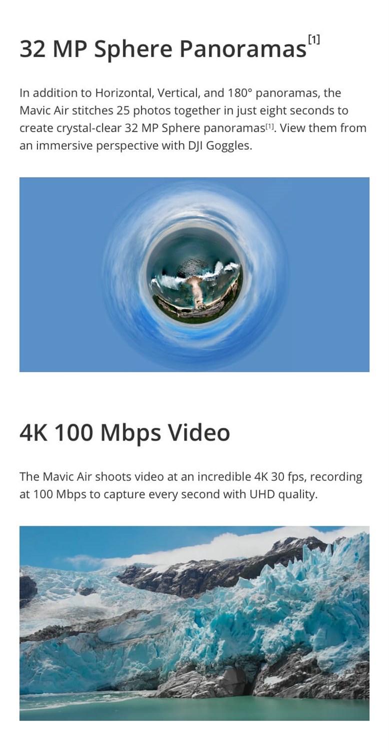 DJI Mavic Air -  Arctic White