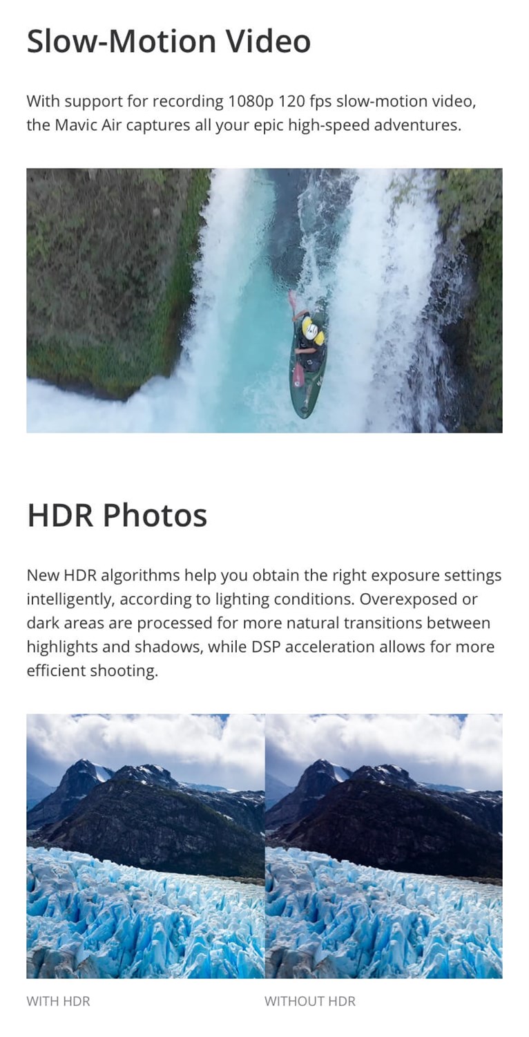 DJI Mavic Air - Fly More Combo - Flame Red