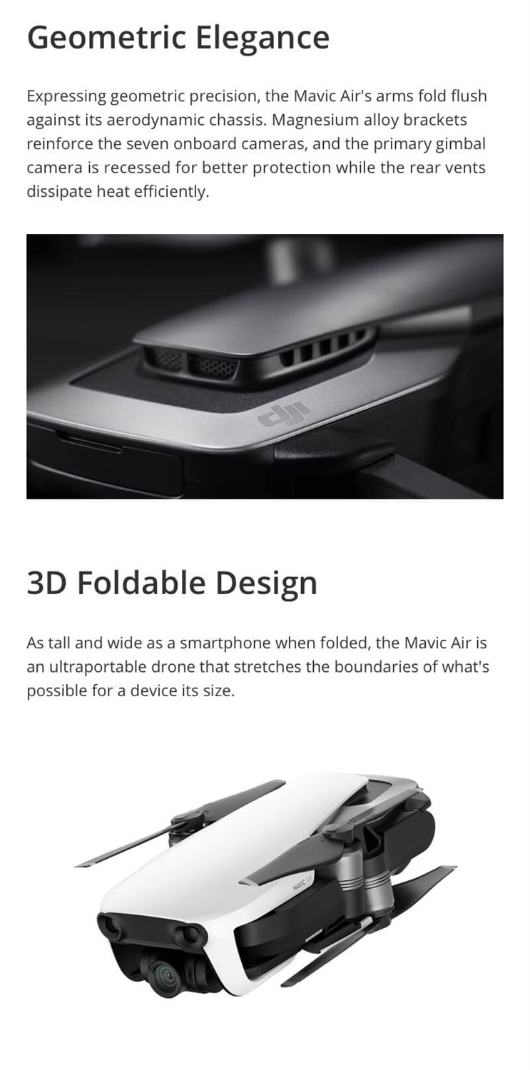 DJI Mavic Air - Fly More Combo - Flame Red