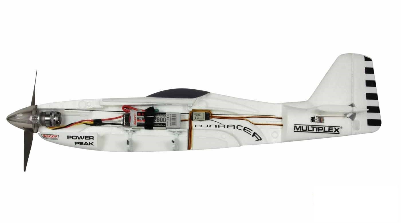 Multiplex FunRacer RR - White Edition