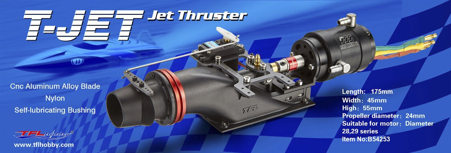 TFL Jet Thruster w. 3660 KV1650 SSS Motor