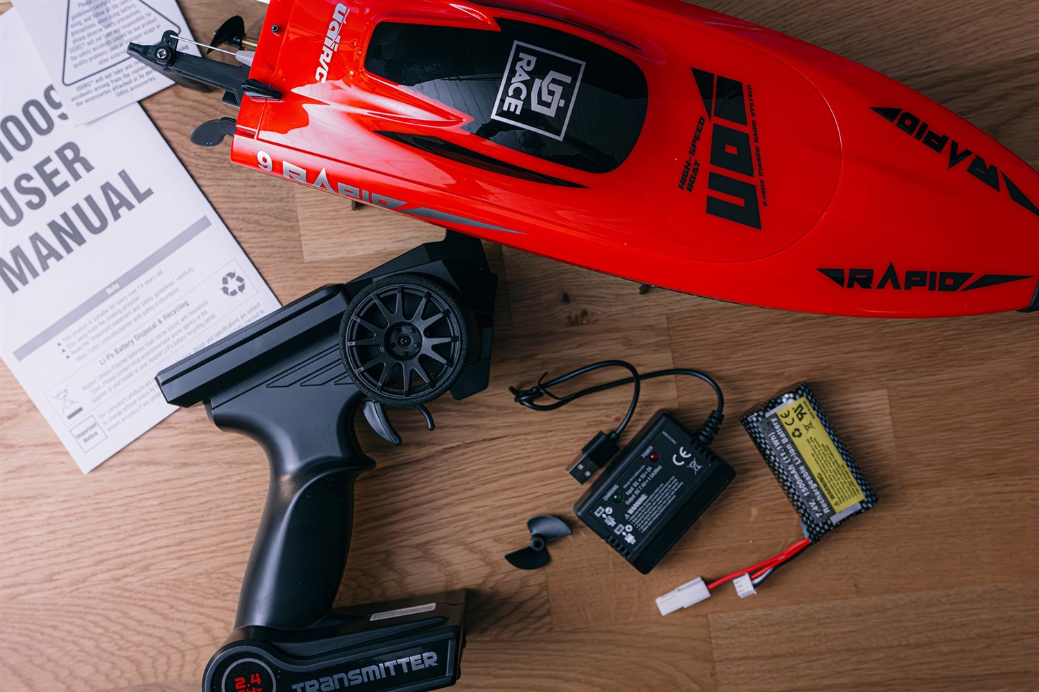 UDI Rapid RC Bt - Rd 2.4GHz