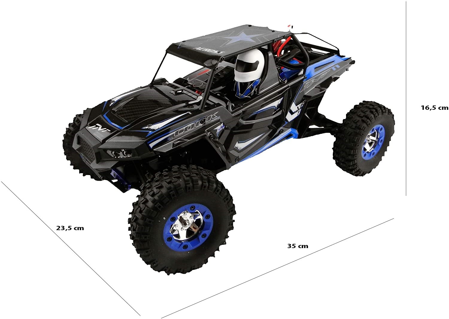 WLToys Across TNT Blue 1/12 4WD - Komplett