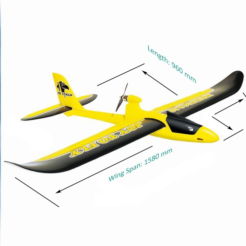 Joysway Freeman V3 Brushless Glider PNP - Yellow