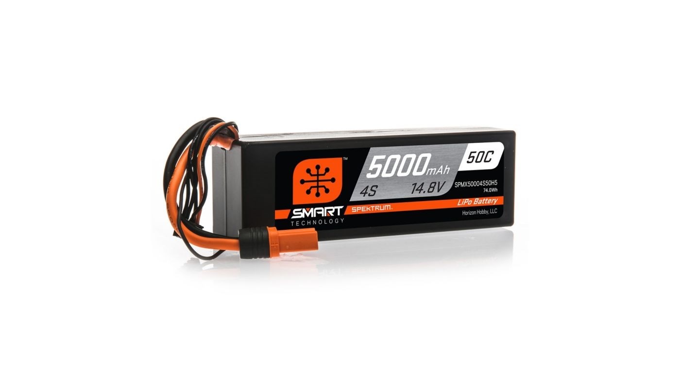 4s  5000mAh - 50C - Spektrum LiPo HC IC5