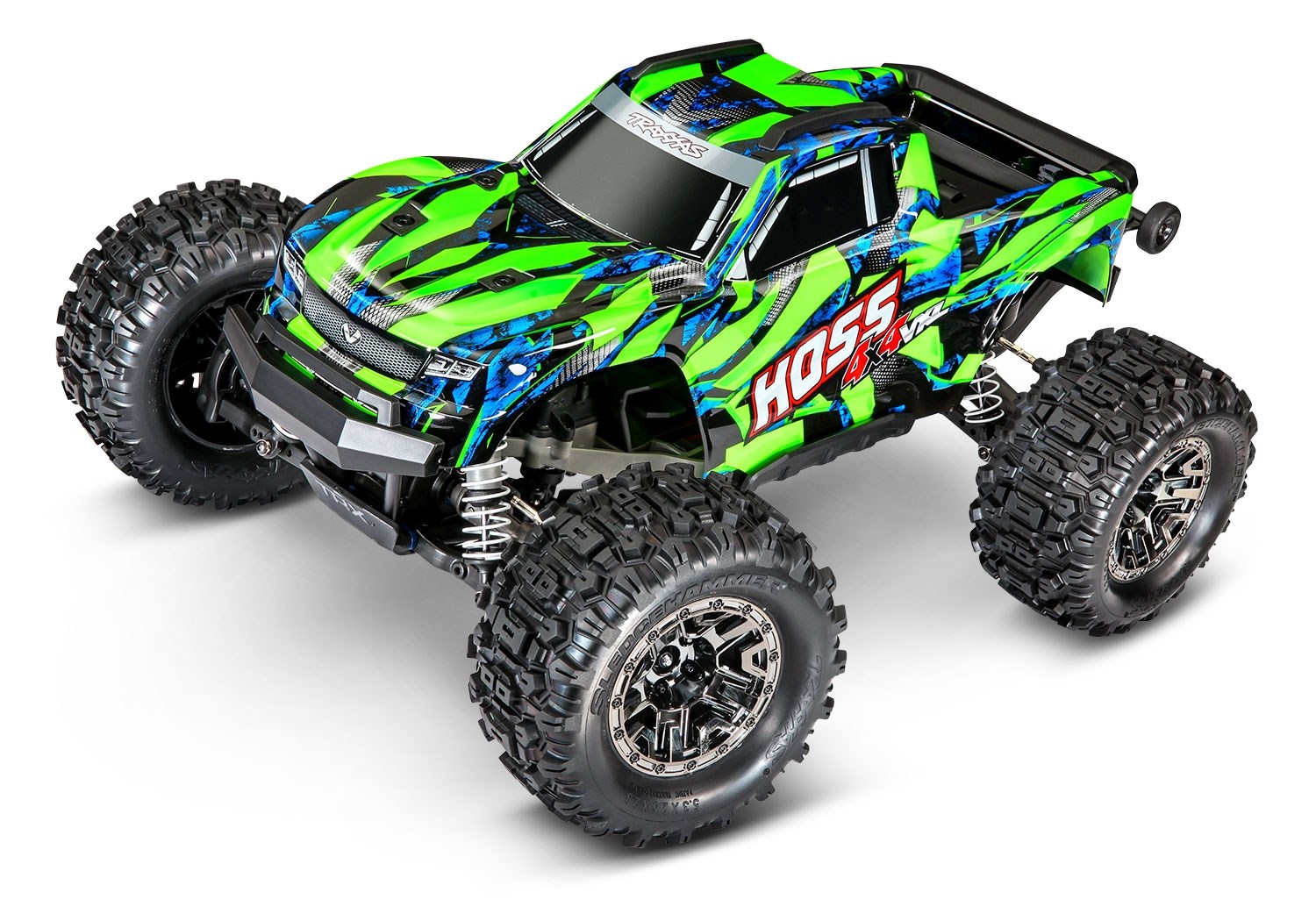 Traxxas Hoss 4x4 VXL Brushless 51cm RTR Green