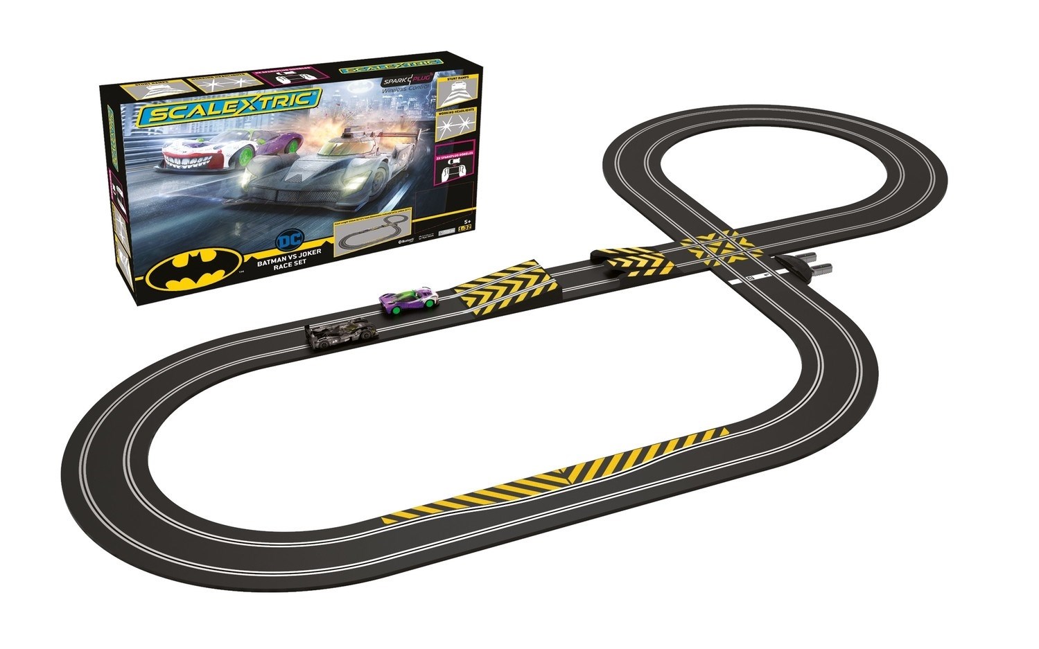 Scalextric Bilbane - Spark Plug Batman vs Joker