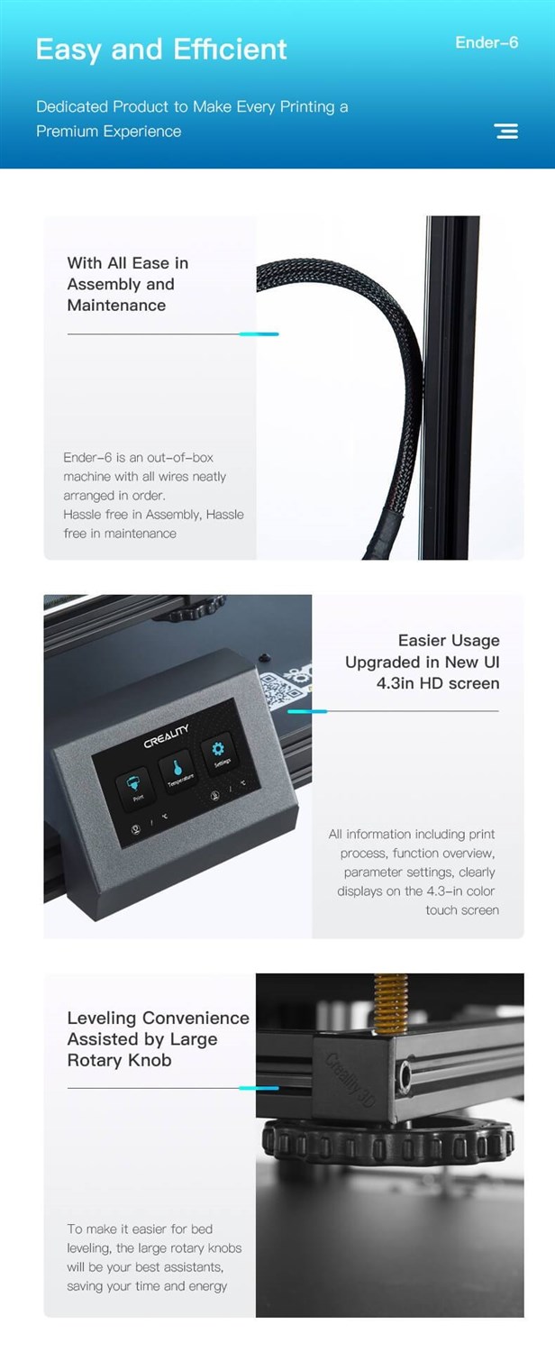 Creality Ender-6 3D-Printer