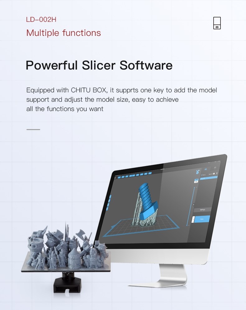 Creality LD-002H - Mono LCD Resin 3D-printer