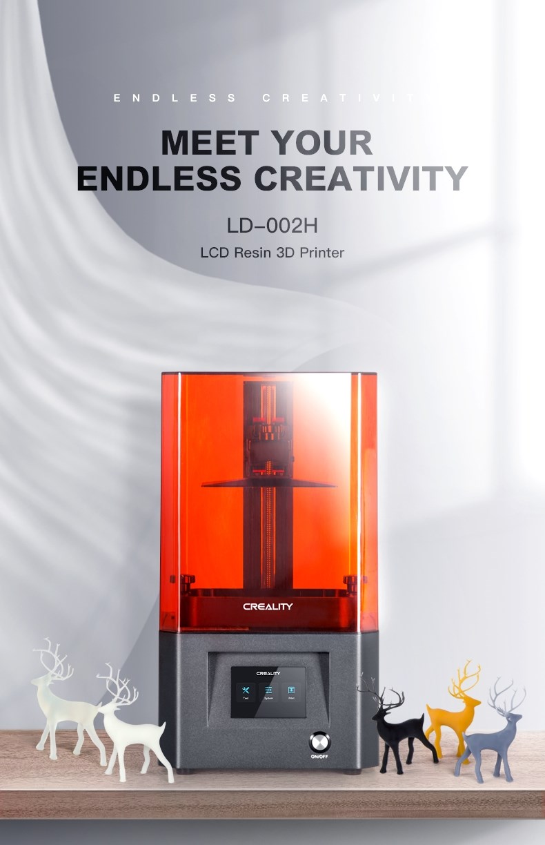 Creality LD-002H - Mono LCD Resin 3D-printer