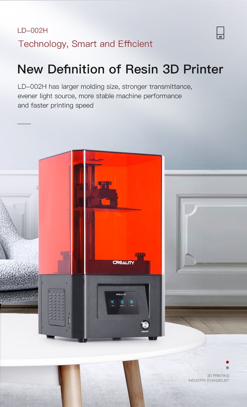 Creality LD-002H - Mono LCD Resin 3D-printer