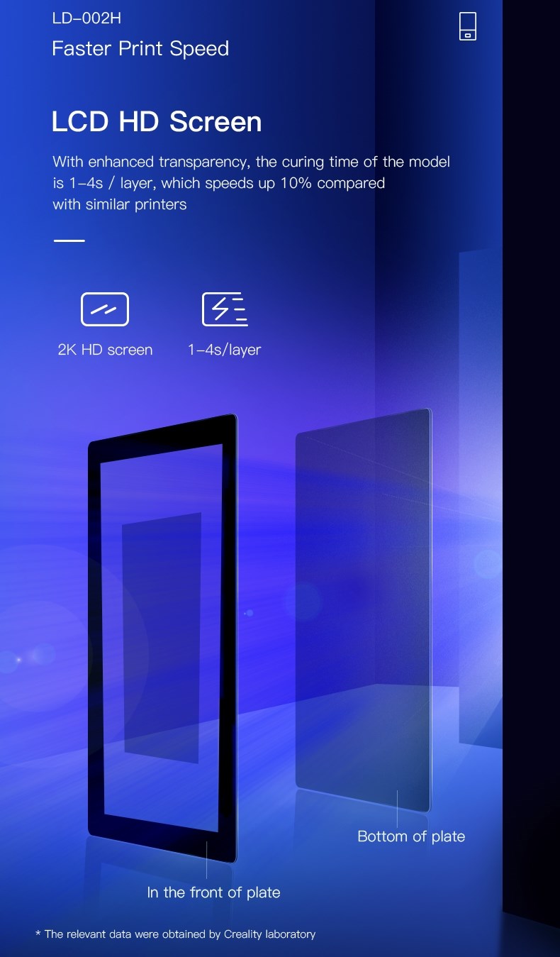 Creality LD-002H - Mono LCD Resin 3D-printer