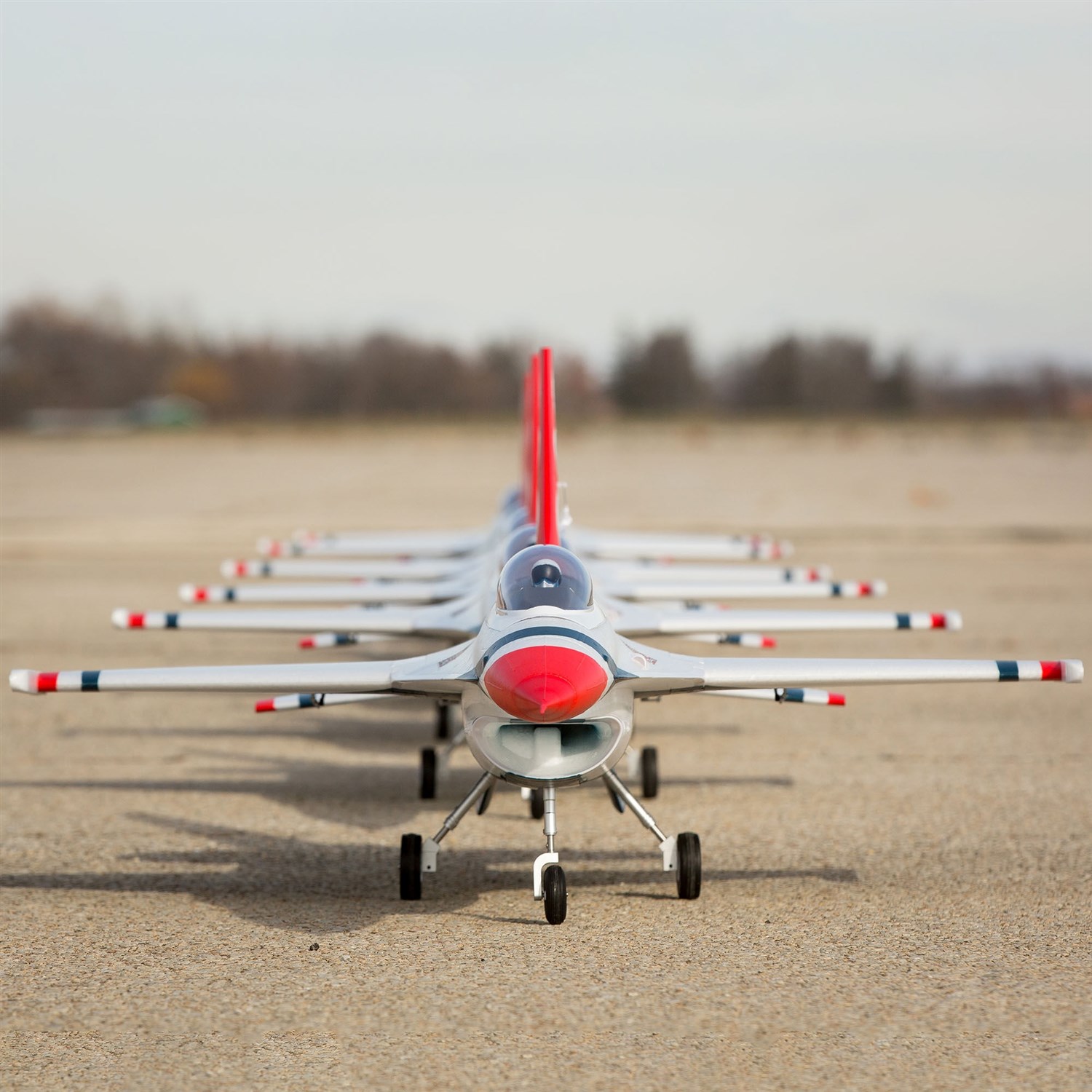 E-Flite F-16 Thunderbirds 70mm EDF BNF AS3X SAFE