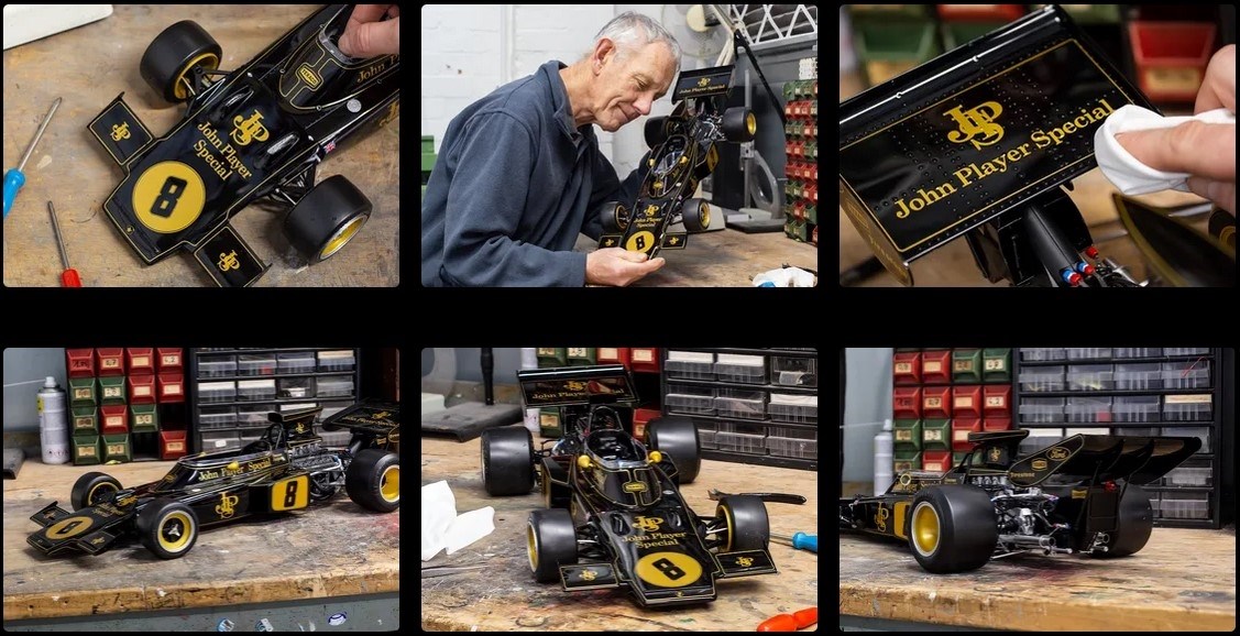 Pocher Lotus 72D - Fittipaldi - 1:8