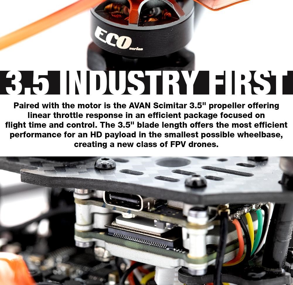 EMAX Babyhawk II HD 3.5inch 4S Micro DJI PNP