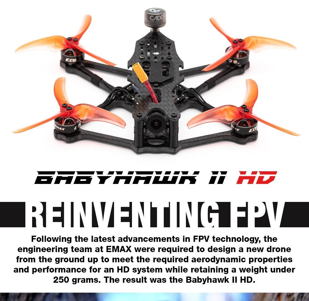 EMAX Babyhawk II HD 3.5inch 4S Micro DJI PNP