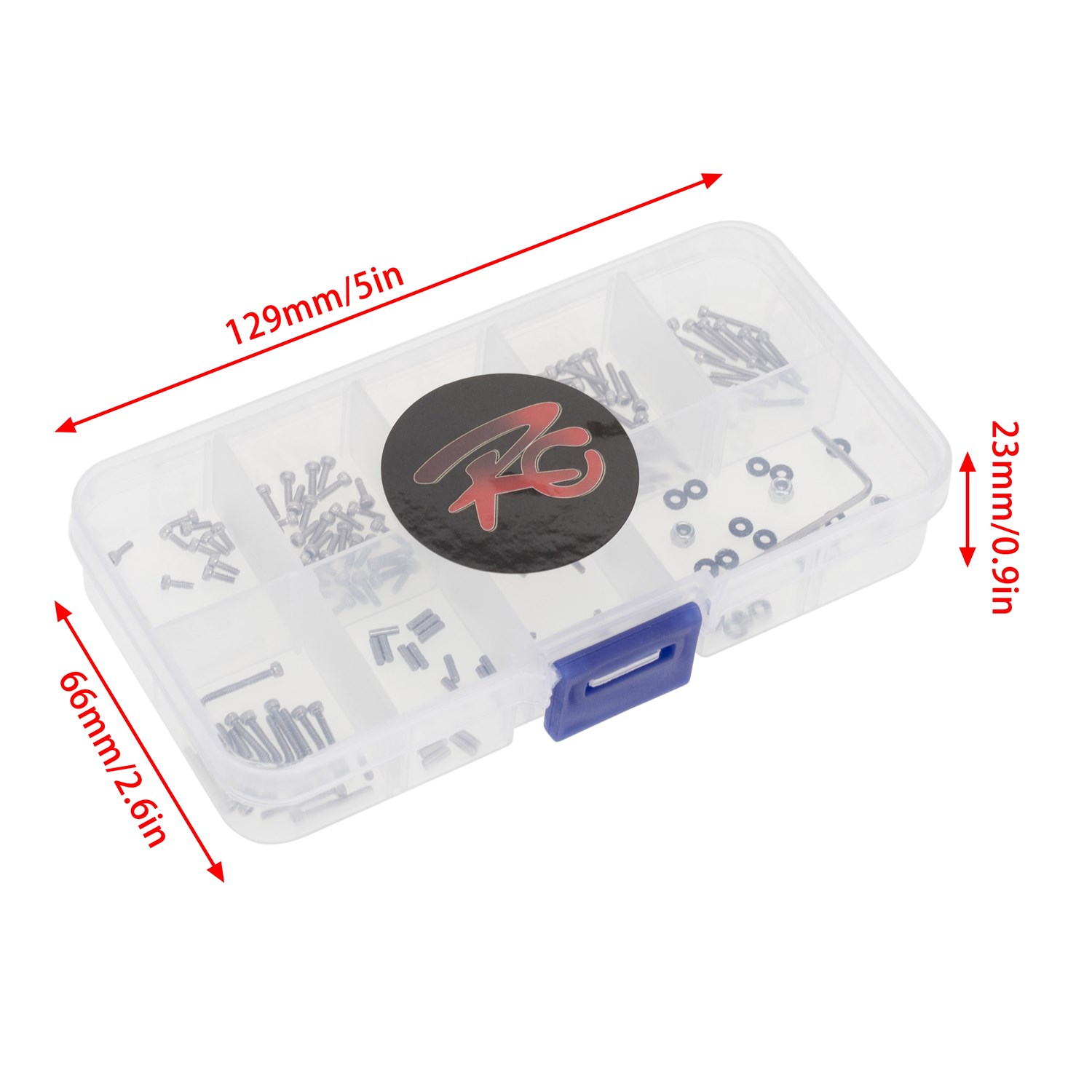 HobbyDetails S.Steel Full Car Screw Kit SCX24