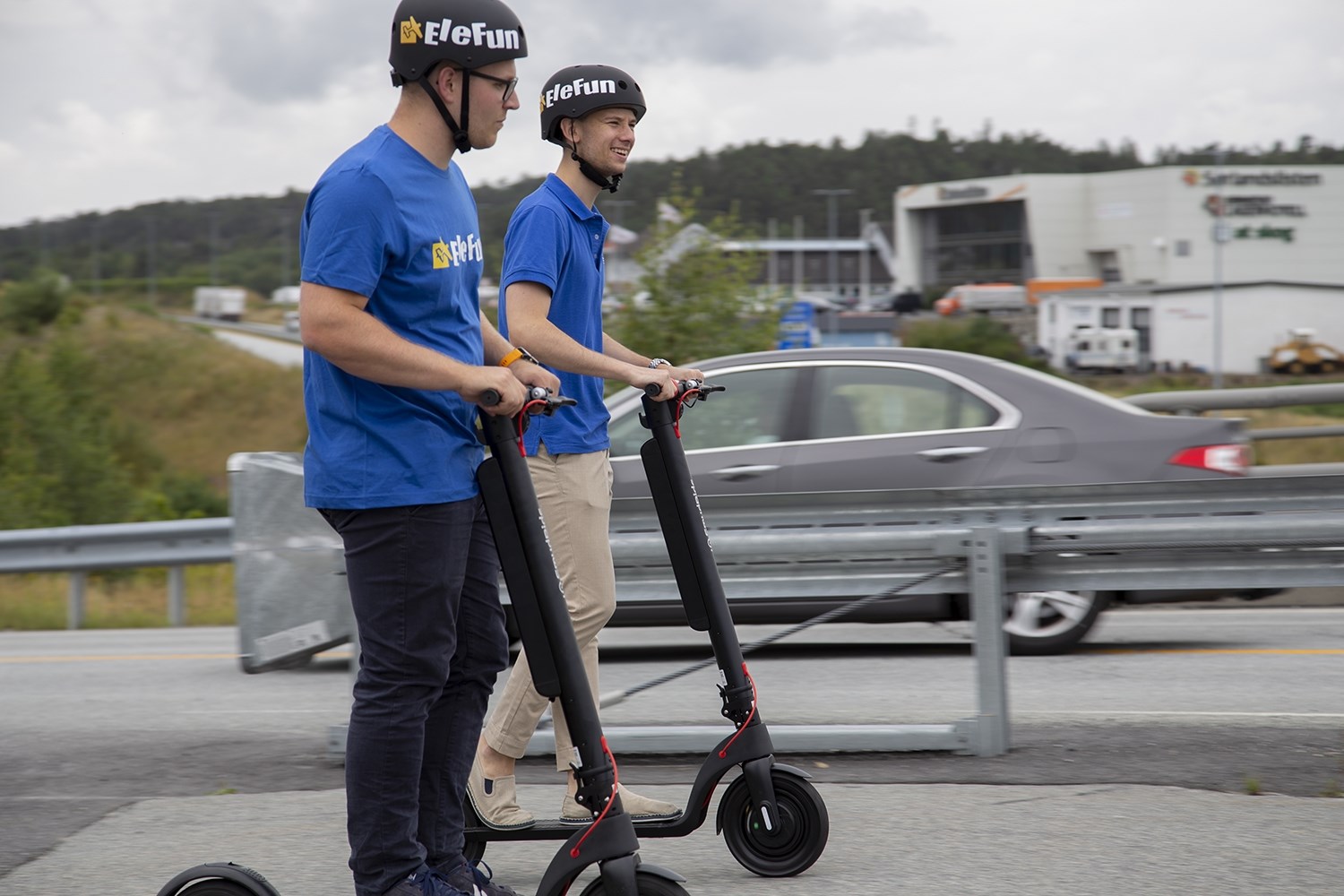 SmudRide 350LR - Elektrisk sparkesykkel 20km/t
