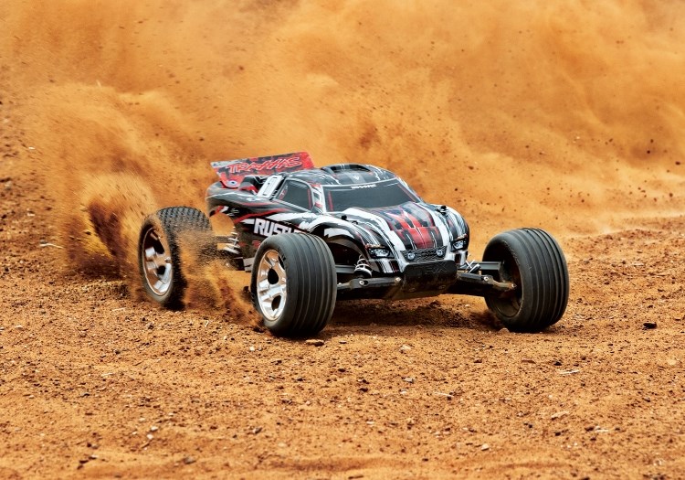 Traxxas Rustler 1/10 2WD TQ RTR Red :: Komplett