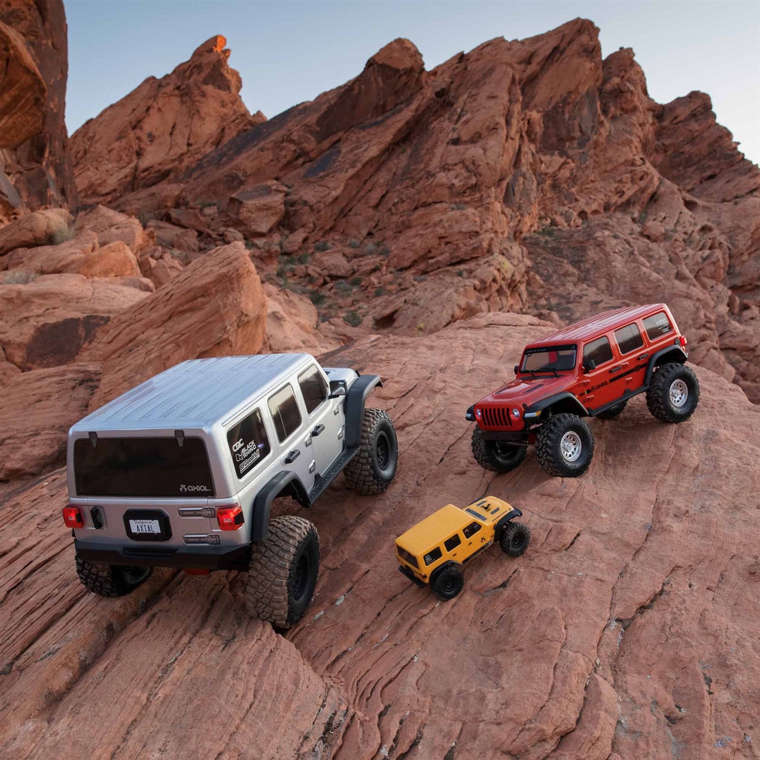 Axial SCX6 1/6 Jeep JLU Wrangler 4WD RTR Silver