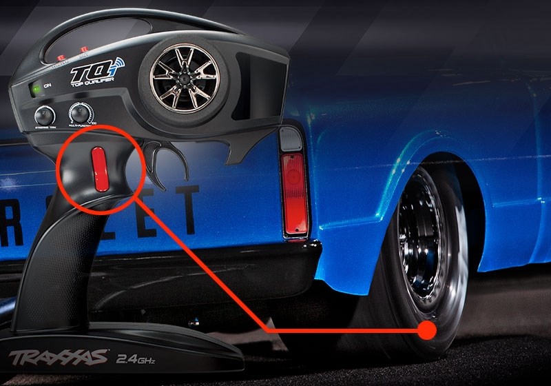 Traxxas Drag Slash Chevy C10 2WD 1/10 RTR - Black