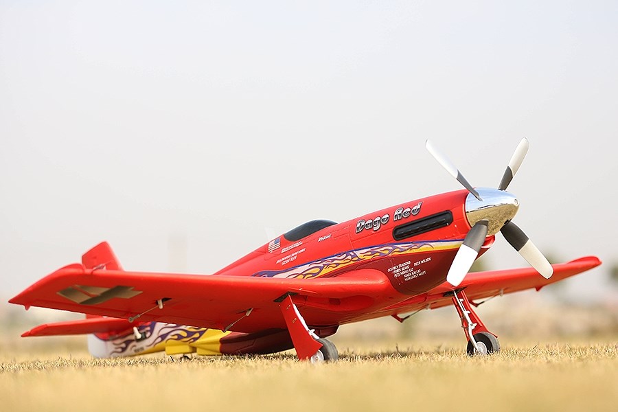 FMS P-51 Mustang Dago Red 1100mm PNP