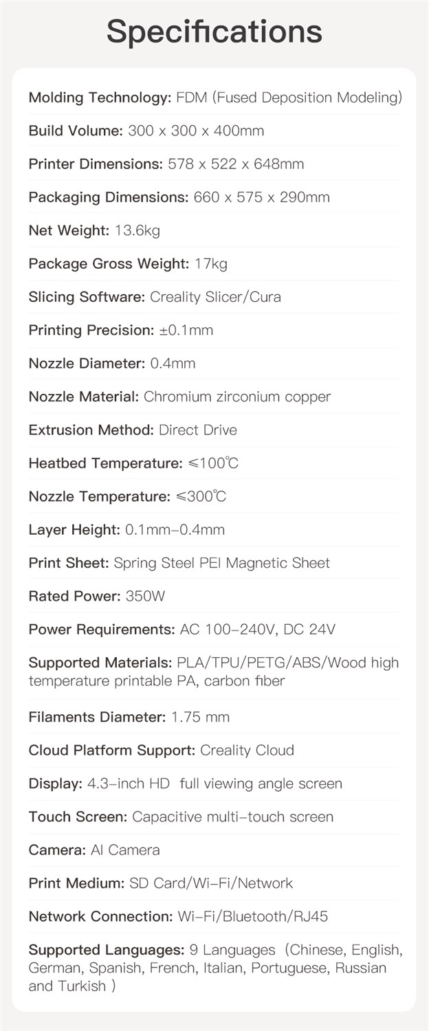 Creality CR-10 Smart Pro - 3D-Printer