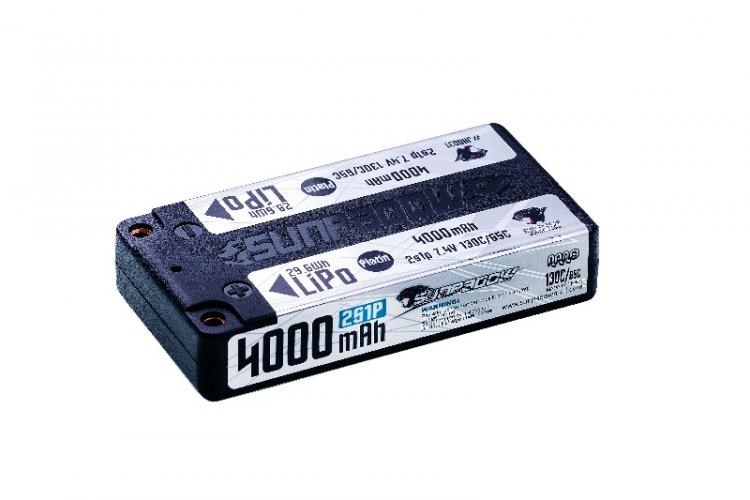2s 4000mAh - 65C - Sunpadow Platin Shorty