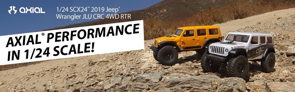 Axial SCX24 Jeep Wrangler V2 Crawler 4WD Hvit