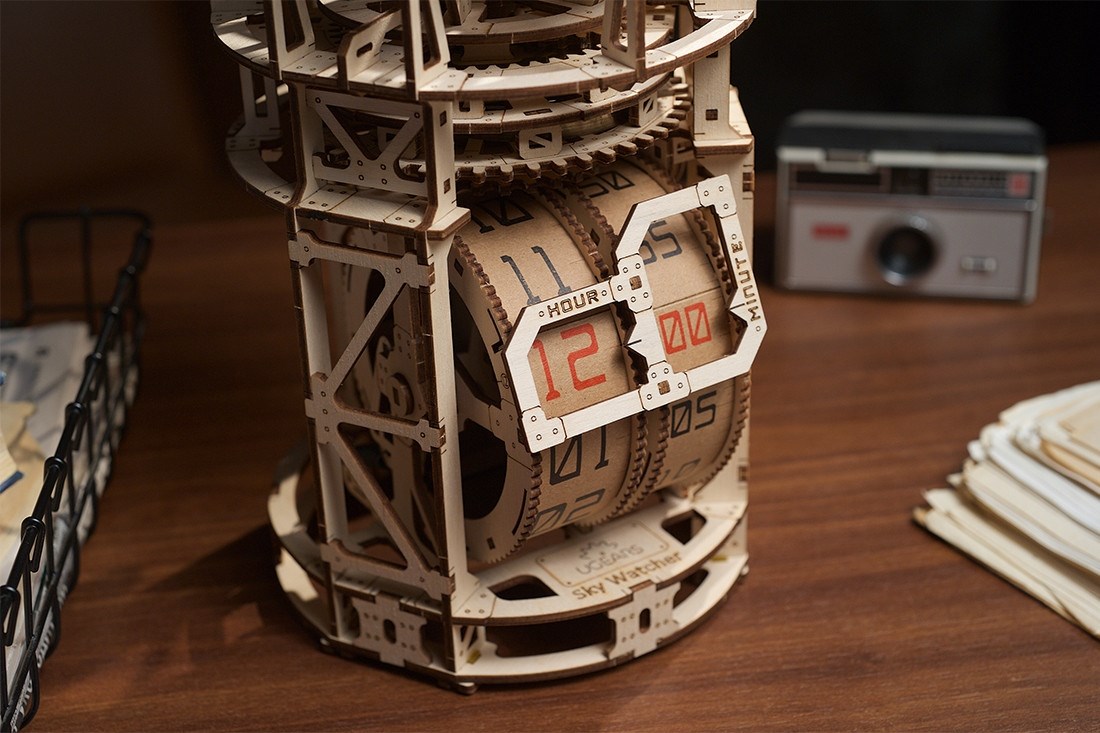 Ugears Sky Watcher Tourbillon Table Clock