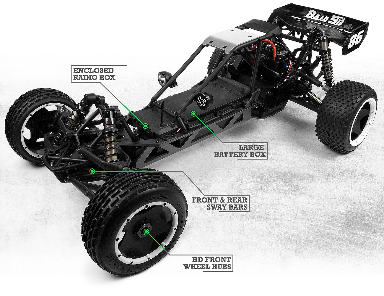 HPI Baja 5B Flux SBK 2WD Kit