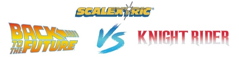 Scalextric Bilbane - Time Machine vs K.I.T.T