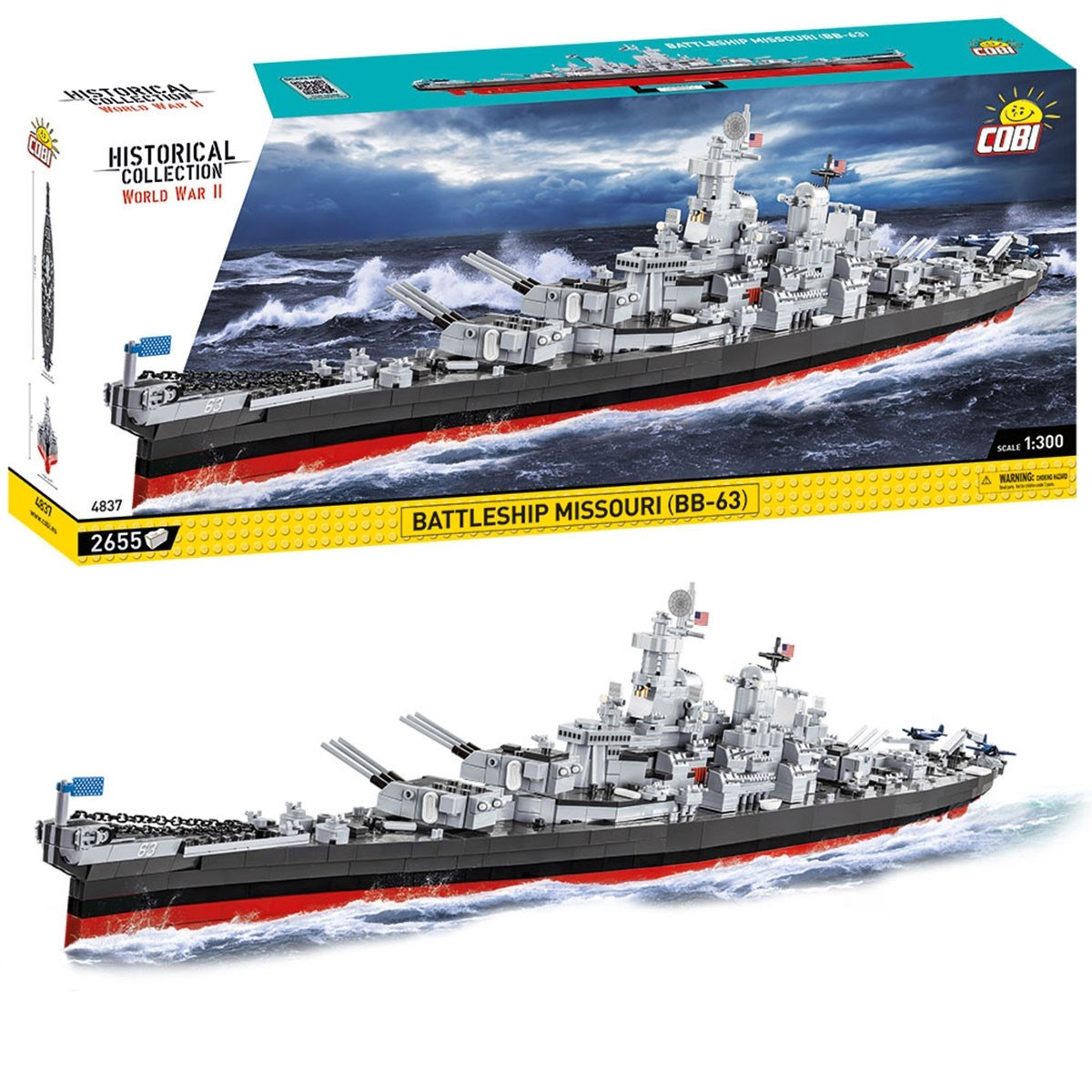 Cobi Battleship USS Missouri