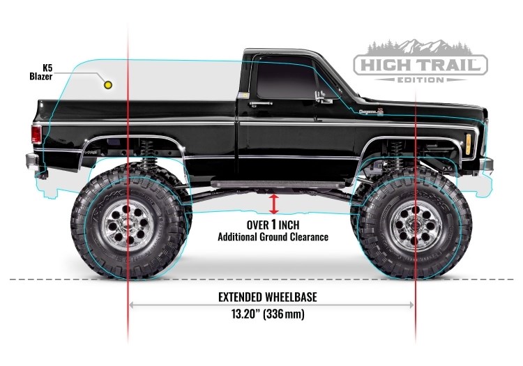 Traxxas TRX-4 Chevrolet K10 Red 1/10 RTR