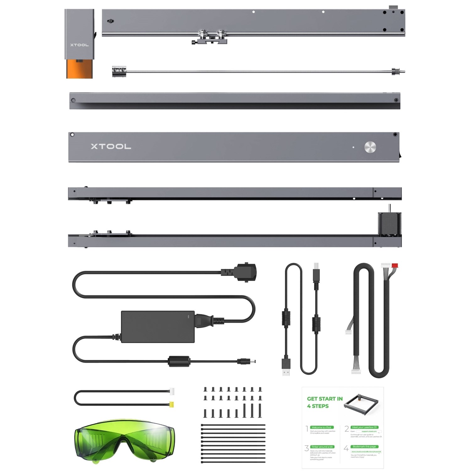 xTool D1 10W - Engraving & Cutting Machine Bundle