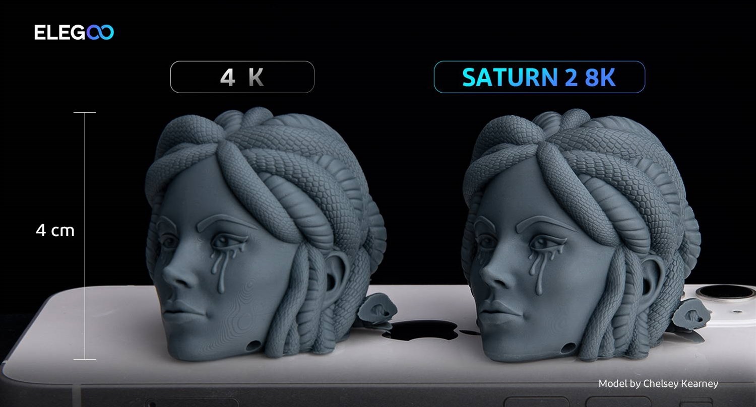ELEGOO Saturn 2 - MSLA Resin - 8K 3D Printer