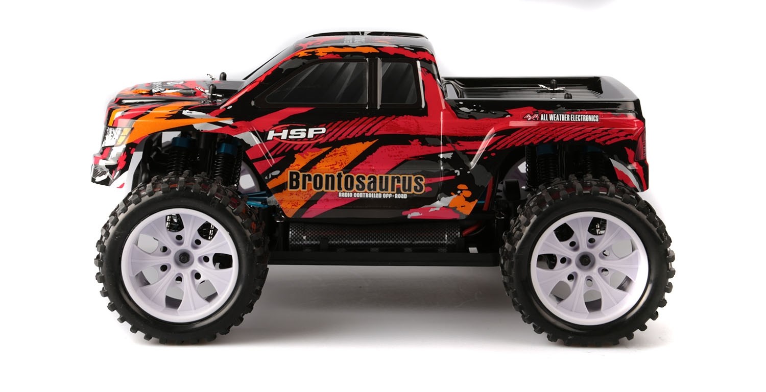  HSP Brontosaurus 1:10 Red Monster :: Komplett