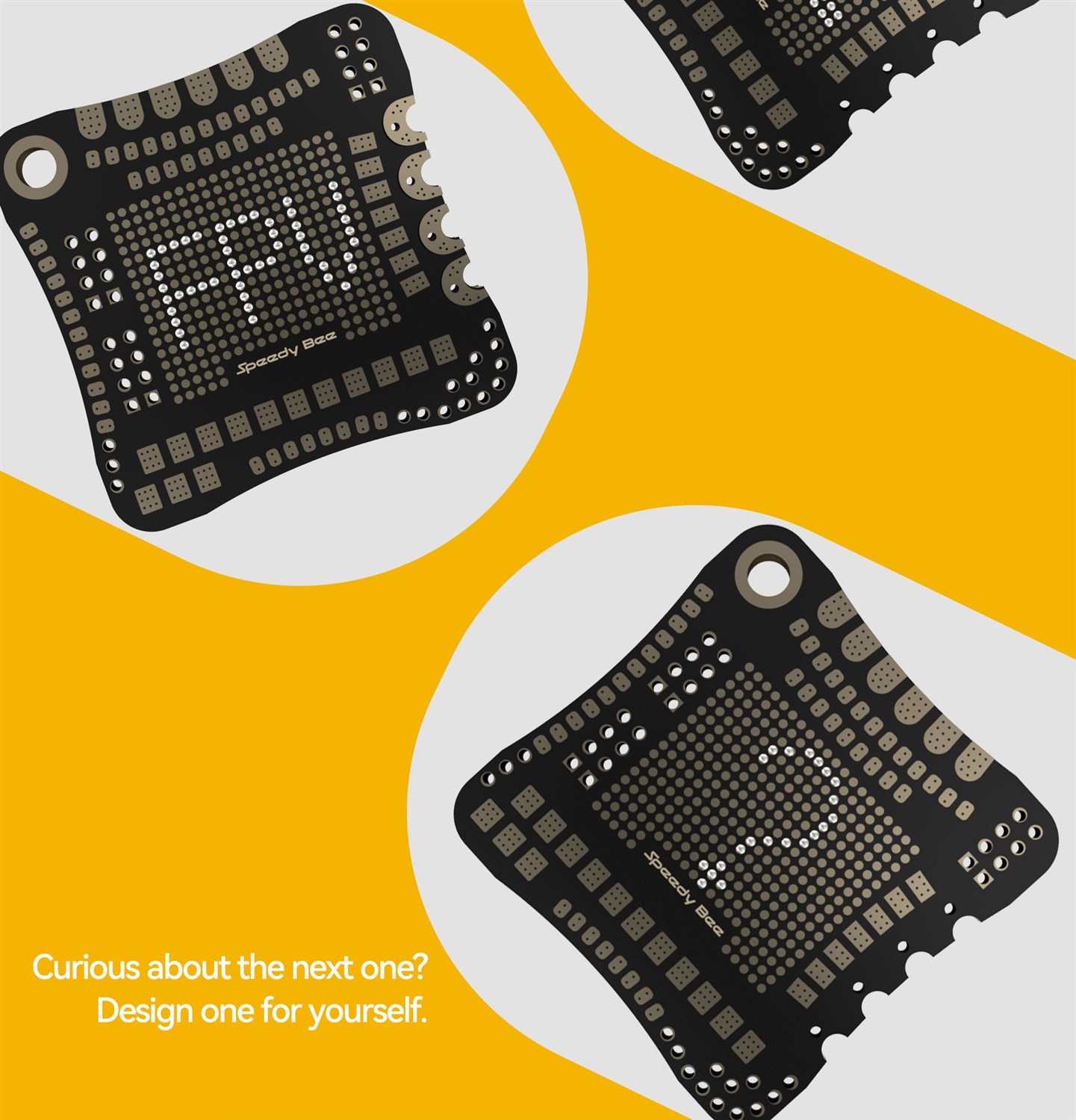 SpeedyBee FPV Soldering Practice Board 4pcs