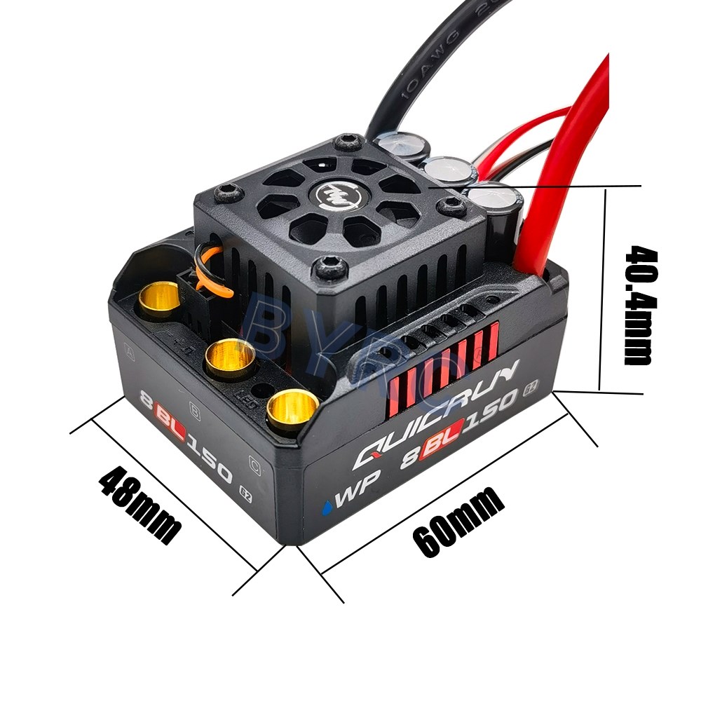 Hobbywing QuicRun 8BL150 G2 Brushless ESC 3-6s